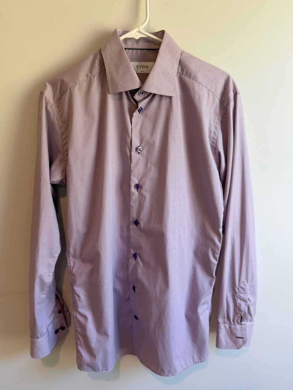 Eton Mens Slim Formal Shirt